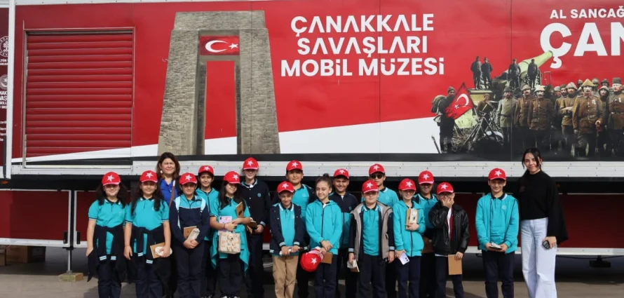 Şagirdlərimiz Çanaqqala Savaşları Səyyar Muzeyini və Milli Xalça Muzeyini ziyarət ediblər